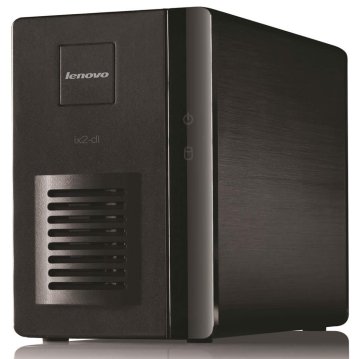 Lenovo TotalStorage Series Iomega ix2 NAS Desktop Marvell 6282 256 GB DDR3 6 TB HDD Nero