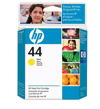 HP 44 cartuccia d'inchiostro 1 pz Originale Giallo
