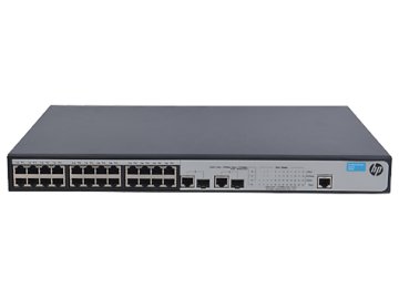 HPE 1910-24-PoE+ Gestito L3 Fast Ethernet (10/100) Supporto Power over Ethernet (PoE) 1U Nero, Grigio