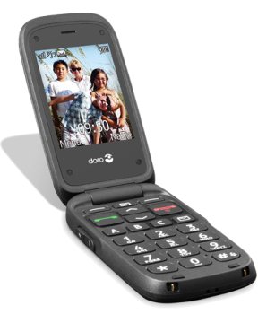 Doro PhoneEasy 612 103 g Nero Telefono per anziani