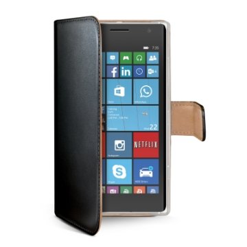 Celly WALLY438 custodia per cellulare Custodia a borsellino Nero