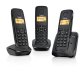 Gigaset A120 Trio Telefono DECT Identificatore di chiamata Nero 2