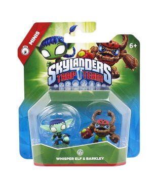 Activision Skylanders Trap Team - Minis Pack : Whisper Elf + Barkley