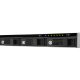 QNAP TS-453U-RP server NAS e di archiviazione Rack (1U) Intel® Celeron® 4 GB DDR3L 0 TB QNAP Turbo System Nero 8