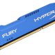 HyperX FURY Blue 4GB 1600MHz DDR3 memoria 1 x 4 GB 2