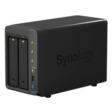 Synology DiskStation DS713+ server NAS e di archiviazione 1 GB DDR3 0 TB Nero