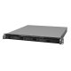 Synology RackStation RS814 server NAS e di archiviazione Rack (1U) Marvell 1 GB DDR3 0 TB Nero, Grigio 2