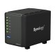 Synology DiskStation DS414slim NAS Marvell Armada 370 0,5 GB DDR3 0 TB Nero 2