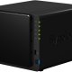 Synology DiskStation DS414 server NAS e di archiviazione Desktop 1 GB DDR3 0 TB HDD Nero 2