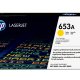 HP Cartuccia toner originale giallo LaserJet 653A 2