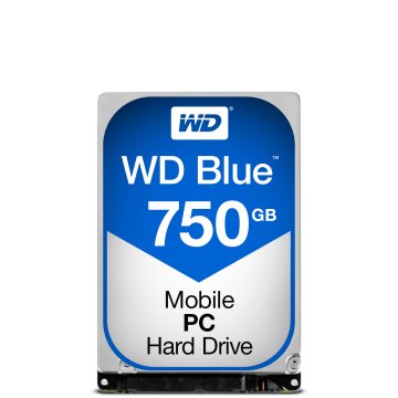 Western Digital Blue PC Mobile disco rigido interno 750 GB 5400 Giri/min 8 MB 2.5" Serial ATA III