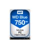 Western Digital Blue PC Mobile disco rigido interno 750 GB 5400 Giri/min 8 MB 2.5