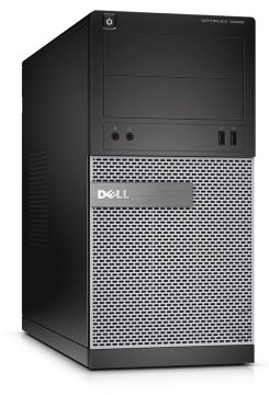 DELL OptiPlex 3020 Intel® Core™ i3 i3-4160 8 GB DDR3-SDRAM 500 GB HDD Windows 7 Professional Mini Tower PC Nero, Argento