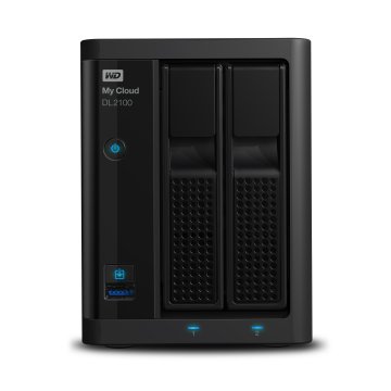 Western Digital My Cloud DL2100 NAS Desktop Intel Atom® C2350 1 GB DDR3L 0 TB HDD Nero