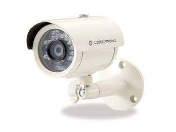 Conceptronic CPOECAMB6 telecamera di sorveglianza Pallottola (forma) Telecamera di sicurezza IP Esterno 1600 x 1200 Pixel Parete