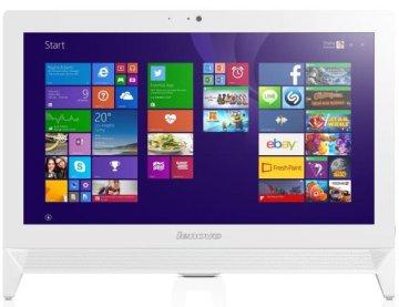 Lenovo IdeaCentre C20-05 AMD E E1-6010 49,5 cm (19.5") 1920 x 1080 Pixel PC All-in-one 4 GB DDR3-SDRAM 500 GB HDD Bianco