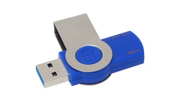 Kingston Technology DataTraveler 101 G3 unità flash USB 16 GB USB tipo A 3.2 Gen 1 (3.1 Gen 1) Blu, Metallico