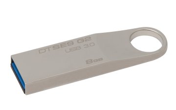 Kingston Technology DataTraveler SE9 G2 8GB unità flash USB USB tipo A 3.2 Gen 1 (3.1 Gen 1) Argento
