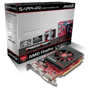 Sapphire 31004-24-40R scheda video AMD FirePro V4900 1 GB GDDR5