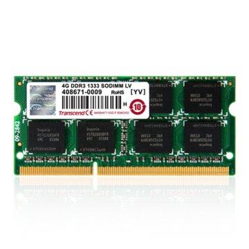 Transcend 2GB DDR3 memoria 1 x 8 GB 1600 MHz