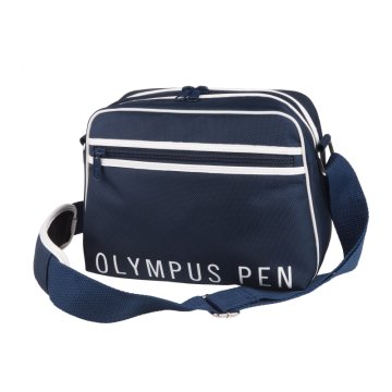 Olympus PEN Street Case L Blu, Bianco