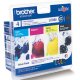 Brother LC980 Pack cartuccia d'inchiostro 4 pz Originale Resa standard Nero, Ciano, Magenta, Giallo 2