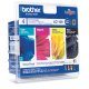 Brother LC1100VALBPRF cartuccia d'inchiostro 4 pz Originale Resa standard Nero, Ciano, Magenta, Giallo 2