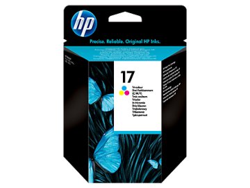HP 17 CMY cartuccia d'inchiostro 1 pz Originale Ciano, Magenta, Giallo