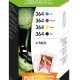 HP 364 4-pack Black/Cyan/Magenta/Yellow Original Ink Cartridges cartuccia d'inchiostro 4 pz Originale Resa standard Nero, Ciano, Magenta, Giallo 2