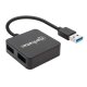 Manhattan 162296 hub di interfaccia USB 3.2 Gen 1 (3.1 Gen 1) Type-A 5000 Mbit/s Nero 3