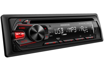 Kenwood Electronics KDC-164UR Ricevitore multimediale per auto Nero