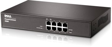 DELL PowerConnect 2808 Gestito L2/L3 Gigabit Ethernet (10/100/1000) 1U Nero