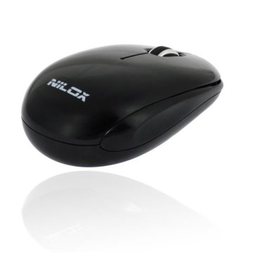 Nilox MW20 mouse Viaggio Ambidestro RF Wireless Ottico 1600 DPI