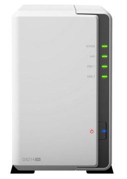 Synology DiskStation DS214se NAS Desktop 256 GB DDR3 0 TB HDD Bianco