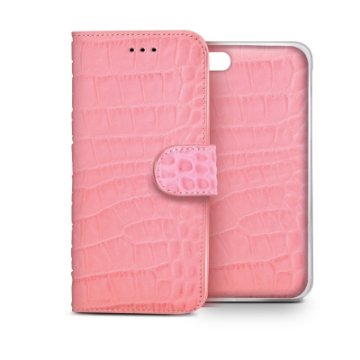 Celly CROCOAIPH6PK custodia per cellulare 11,9 cm (4.7") Custodia a borsellino Rosa