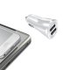Celly CCUSB22W Caricabatterie per dispositivi mobili Universale Bianco Accendisigari Auto 3