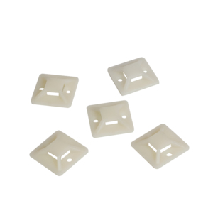 LogiLink KAB0042 supporto per fascette Beige ABS sintetico 100 pz