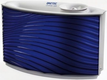 Imetec Living Air HU-300 umidificatore 0,23 L Blu, Bianco 300 W