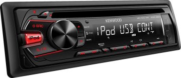 Kenwood Electronics KDC-261UR Ricevitore multimediale per auto Nero 120 W Bluetooth