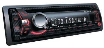 Sony CDX-G2001UI Ricevitore multimediale per auto Nero 55 W