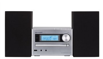 Sharp XL-UH12H set audio da casa Microsistema audio per la casa 10 W Argento