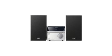 Sony CMT-S20 set audio da casa Microsistema audio per la casa 10 W Nero, Argento