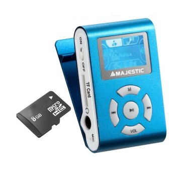 New Majestic SDB-8339 Lettore MP3 8 GB Blu