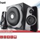 Trust Tytan 2.1 set di altoparlanti 60 W Home theatre Nero 2.1 canali 2-vie 4