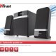 Trust Raina 2.1 set di altoparlanti 10 W PC Nero 2.1 canali 2-vie 4