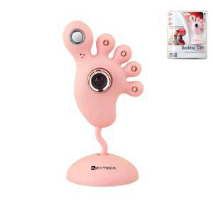 Keyteck WCAM-630 webcam 2 MP 1600 x 1200 Pixel USB Rosa