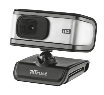 Trust Nium HD 720p webcam 1280 x 720 Pixel USB 2.0 Nero, Grigio