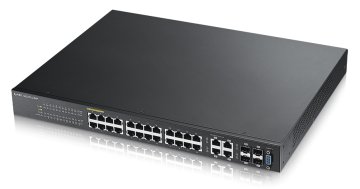 Zyxel GS2210-24 Gestito L2 Fast Ethernet (10/100) Supporto Power over Ethernet (PoE) Nero