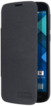 Alcatel GCGB33A0A11C1 custodia per cellulare Custodia flip a libro Nero