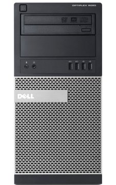 DELL OptiPlex 9020 Intel® Core™ i5 i5-4590 8 GB DDR3-SDRAM 500 GB HDD Windows 7 Professional Mini Tower PC Nero
